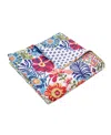 Levtex Night Garden Reversible Quilted Throw, 50" X 60" In Multi