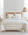 Levtex Pickford Dotted Stripe 2-pc. Comforter Set, Twin/twin Xl In Beige
