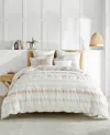 Levtex Pickford Tribal Stripe 2-pc. Duvet Cover Set, Twin/twin Xl In Pink