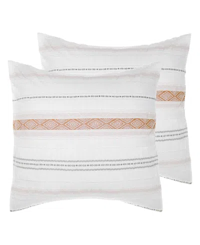 Levtex Pickford Tribal Stripe 2-pc. Sham Set, European In Pink
