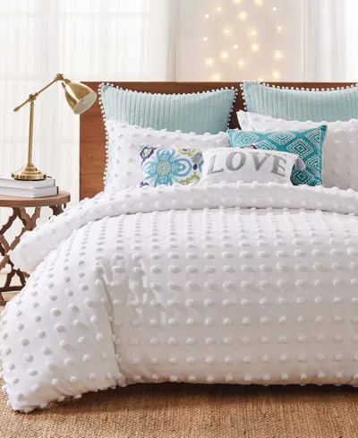 Levtex Pom Pom Textured 2-pc. Comforter Set, Twin/twin Xl In White