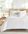 Levtex Pom Pom Textured Comforter Sets In White