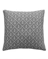 Levtex Provincetown Sham, European In Gray,blue,white
