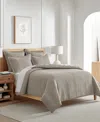 Levtex Reede Muslin Textured 3-pc. Comforter Set, Full/queen