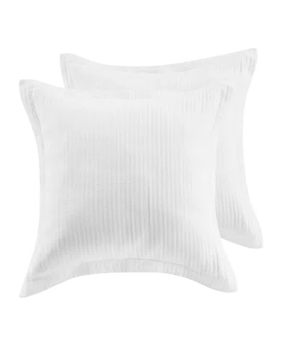 Levtex Reeded 2-pc. Sham Set, European In White