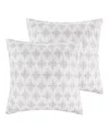 Levtex Rome 2-pc. Sham Set, European In Gray
