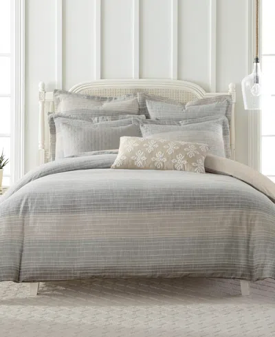 Levtex Sand Stripes Textured 2-pc. Comforter Set, Twin/twin Xl