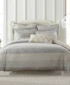 Levtex Sand Stripes Textured 3-pc. Duvet Cover Set, King