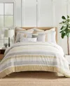 Levtex Santander Textured 2-pc. Duvet Cover Set, Twin/twin Xl In Ochre