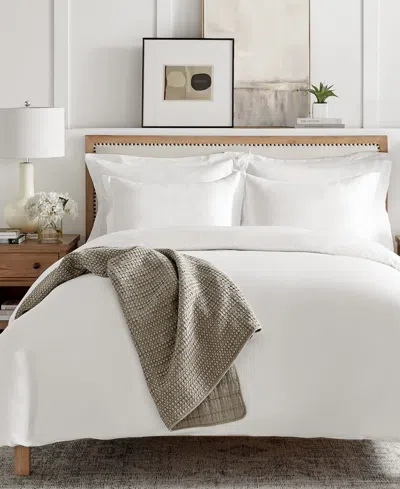 Levtex Sateen Textured 3-pc. Duvet Cover Set, Full/queen In White