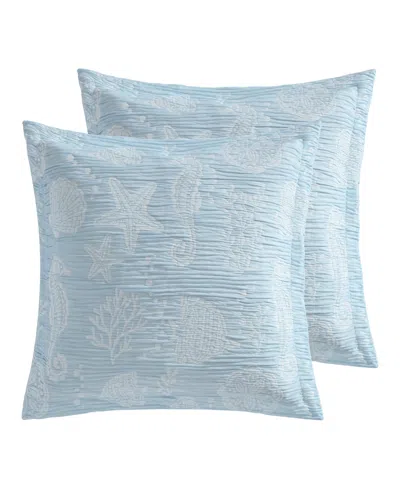 Levtex Seaside Charm 2-pc. Sham Set, European In Blue