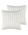 Levtex Selesta 2-pc. Sham Set, European In Blush