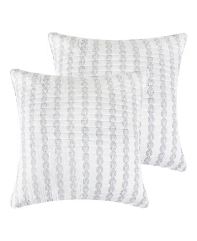 Levtex Selesta 2-pc. Sham Set, European In Blue