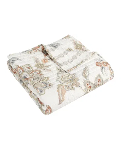 Levtex Selesta Reversible Quilted Throw, 50" X 60" In Blush