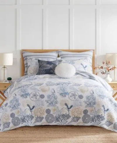 Levtex Serena Sea Reversible Quilt Sets In Blue