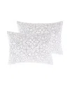 Levtex Sherbourne Quilted Stitch 2-pc. Sham Set, Standard In Multi
