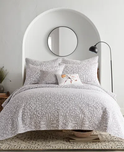 Levtex Sherbourne Quilted Stitch Quilt, Full/queen In Multi