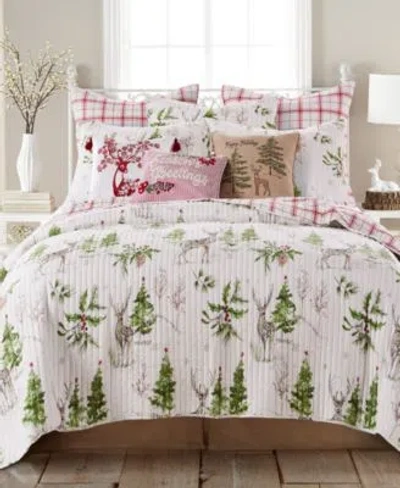 Levtex Sleigh Bells Quilts In White