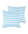 Levtex Sol Stripe 2-pc. Sham Set, European In Blue