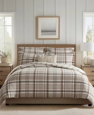 LEVTEX SPENCER PLAID FLANNEL 2-PC. COMFORTER SET, TWIN/TWIN XL