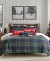Levtex Spencer Red Plaid Reversible Quilt, King/california King In Blue