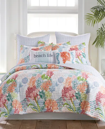 Levtex Sunset Bay Reversible 3-pc. Quilt Set, King/california King In Multi