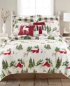 Levtex Tatum Pines Holiday Reversible 3-pc. Quilt Set, King/california King In Multi