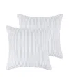Levtex Tobago Stripe 2-pc. Sham Set, European In Blue