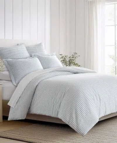 LEVTEX TOBAGO STRIPE REVERSIBLE 3 PC. COMFORTER SETS