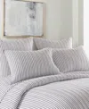 Levtex Tobago Stripe Reversible 3-pc. Quilt Set, Full/queen In Black