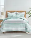 Levtex Truro Reversible 3-pc. Quilt Set, Full/queen In Spa
