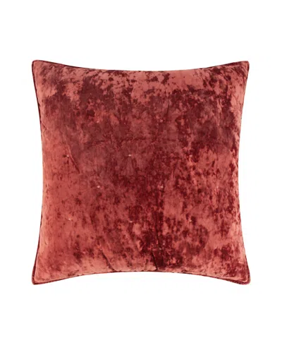Levtex Velvet Spice Sham, European In Brown