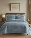 Levtex Velvet Stitch Reversible 2-pc. Quilt Set, Twin/twin Xl