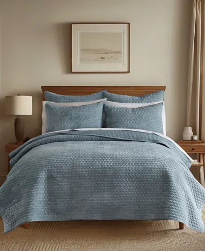 Levtex Velvet Stitch Reversible 3-pc. Quilt Set, King/california King