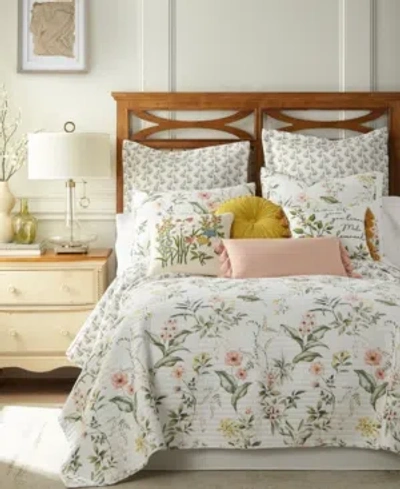 Levtex Viviana Watercolor Floral 3-pc. Quilt Set, King In Multi