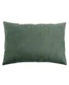 Levtex Washed Linen Quilted Sham, Standard In Green