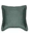 Levtex Washed Linen Sham, European In Green