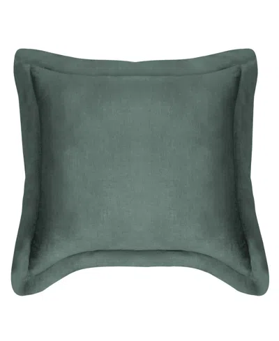 Levtex Washed Linen Sham, European In Green