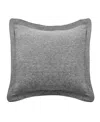 Levtex Washed Linen Sham, European In Grey