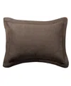 Levtex Washed Linen Sham, King In Brown