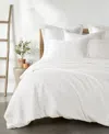 Levtex Washed Linen Solid Duvet Cover, Twin/twin Xl In Cream