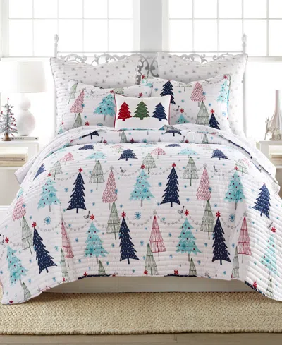 Levtex White Pine Whimsical Trees 3-pc. Quilt Set, Full/queen
