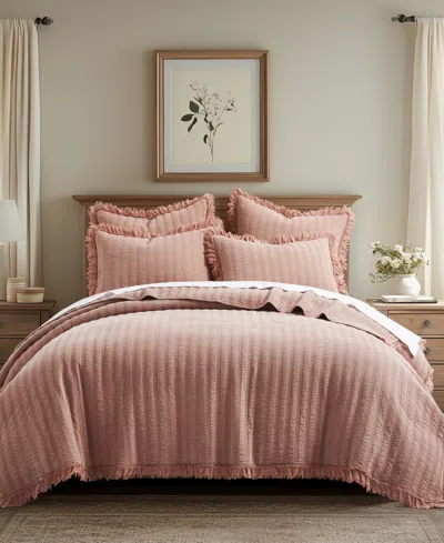 Levtex Wilhemina Stone Washed 3-pc. Quilt Set, King/california King
