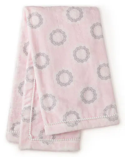 Levtex Willow Medallion Blanket, Pink