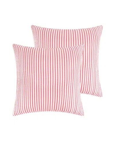 Levtex Winterberry Forest 2-pc. Sham Set, European In Red