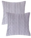 Levtex Winterland Scandinavian Inspired 2-pc. Sham Set, European In Gray