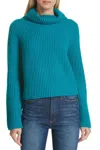 Lewit Cashmere Turtleneck Sweater In Blue