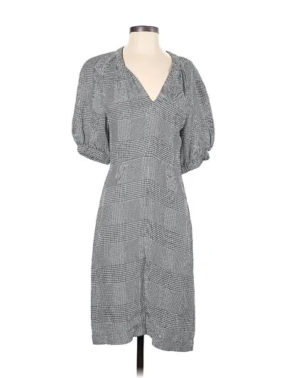 Pre-owned Lewit Casual Dress In Gray