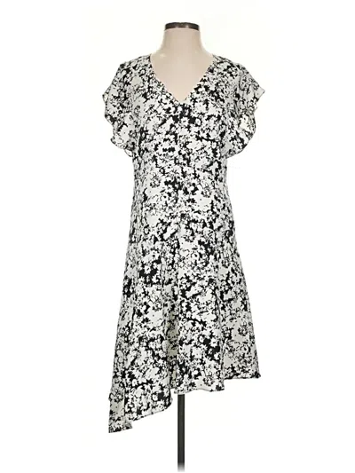 Pre-owned Lewit Casual Dress In Silver