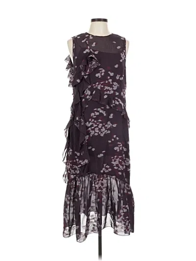 Pre-owned Lewit Cocktail Dress In Purple